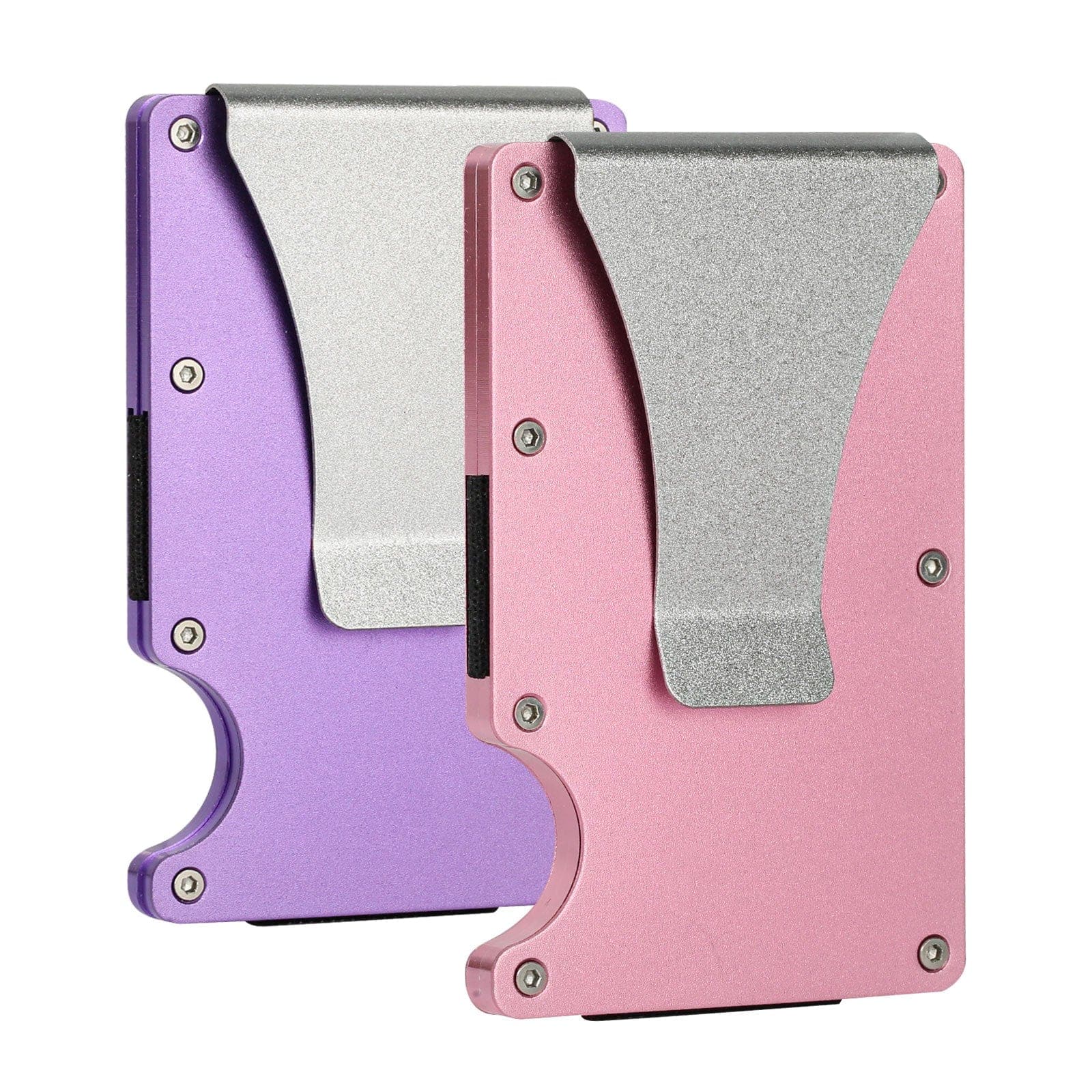2 tarjeteros metálicos tipo billetera - Image 13