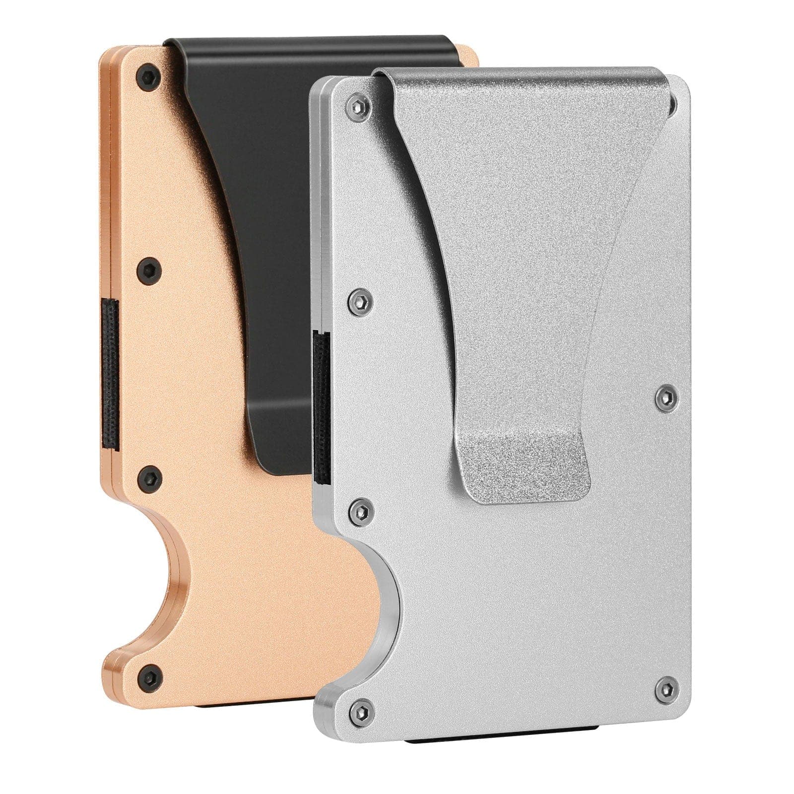 2 tarjeteros metálicos tipo billetera - Image 15