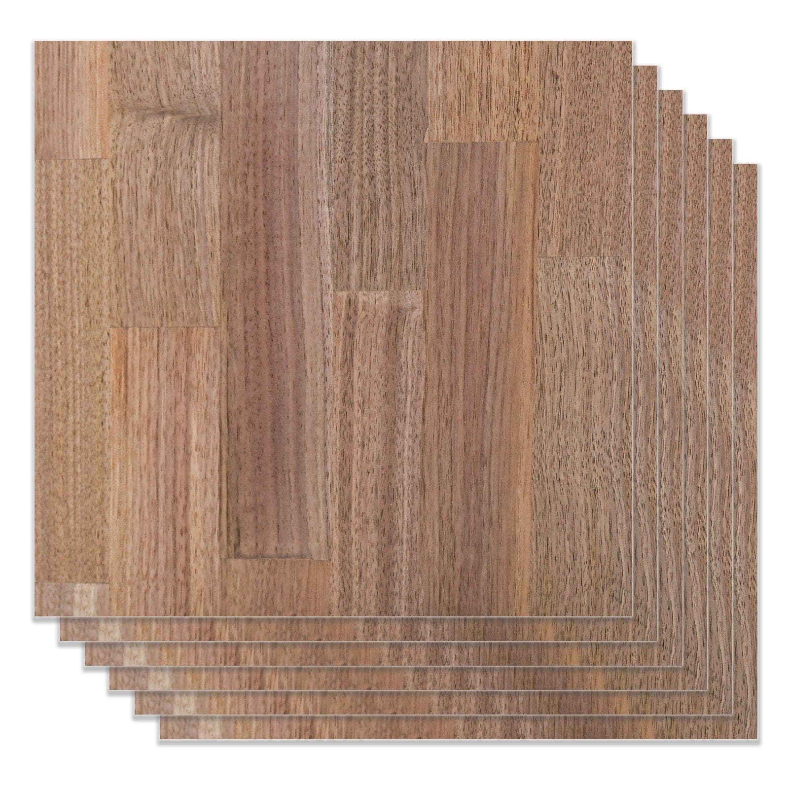 6 piezas de madera contrachapada destacada