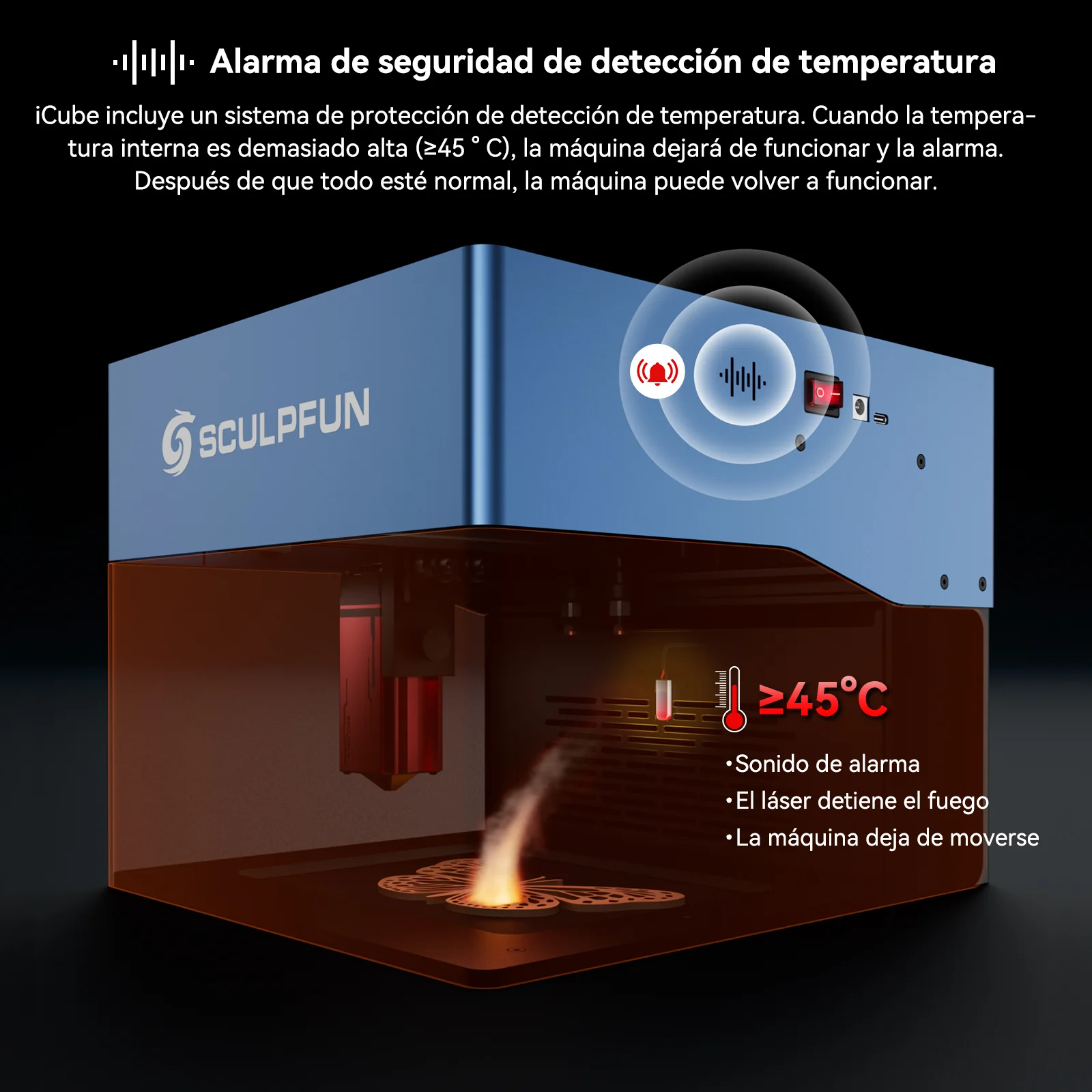 SCULPFUN iCube grabadora láser portátil - Image 17