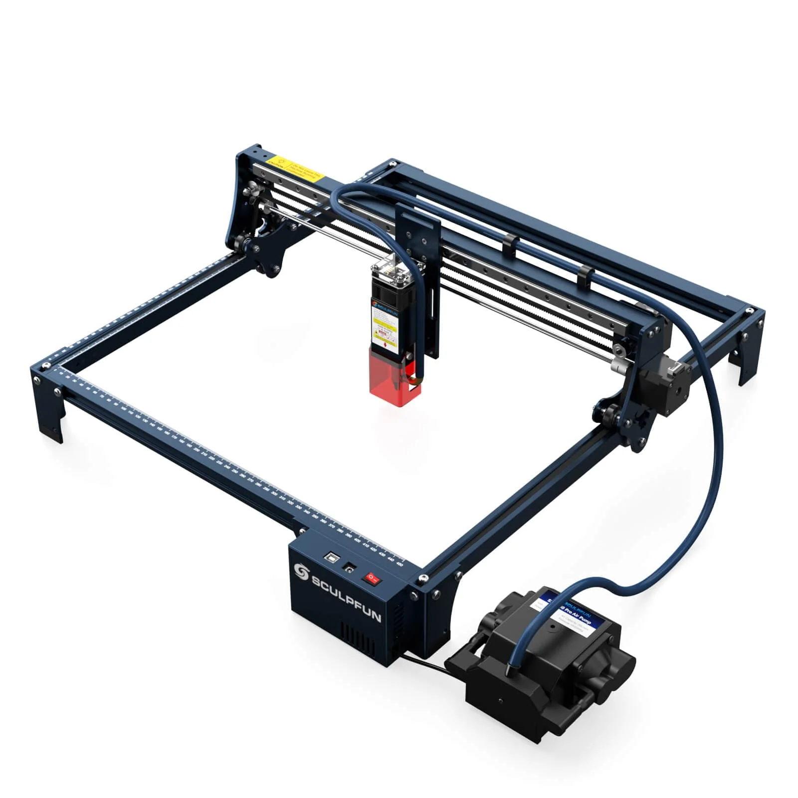 Licencia LightBurn Core + SCULPFUN S30 Pro: Máquina de Grabado Láser 10W con Asistente de Aire Automático - Image 3