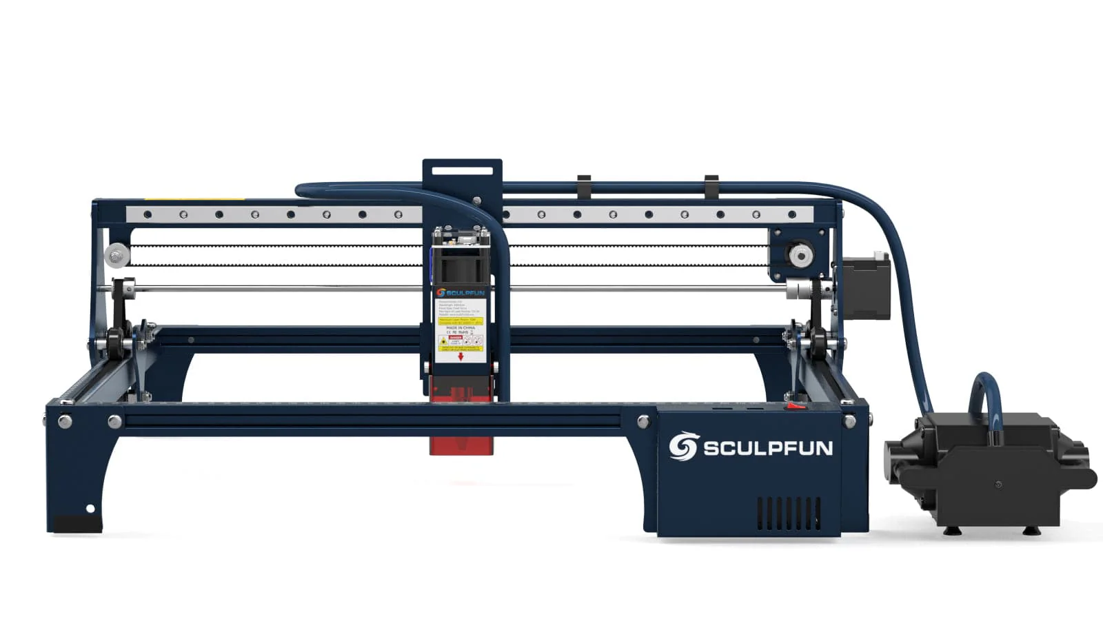 Licencia LightBurn Core + SCULPFUN S30 Pro: Máquina de Grabado Láser 10W con Asistente de Aire Automático - Image 5