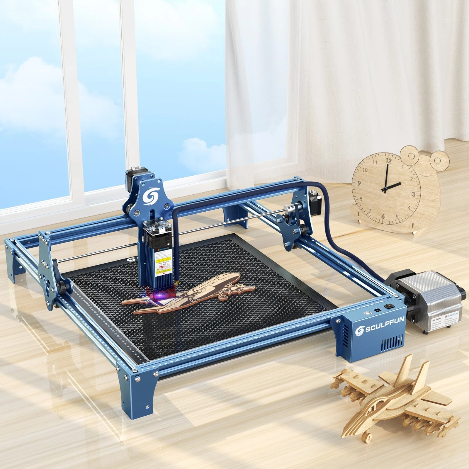 SCULPFUN S9 Kit oficial de boquillas de asistencia de aire - Image 10