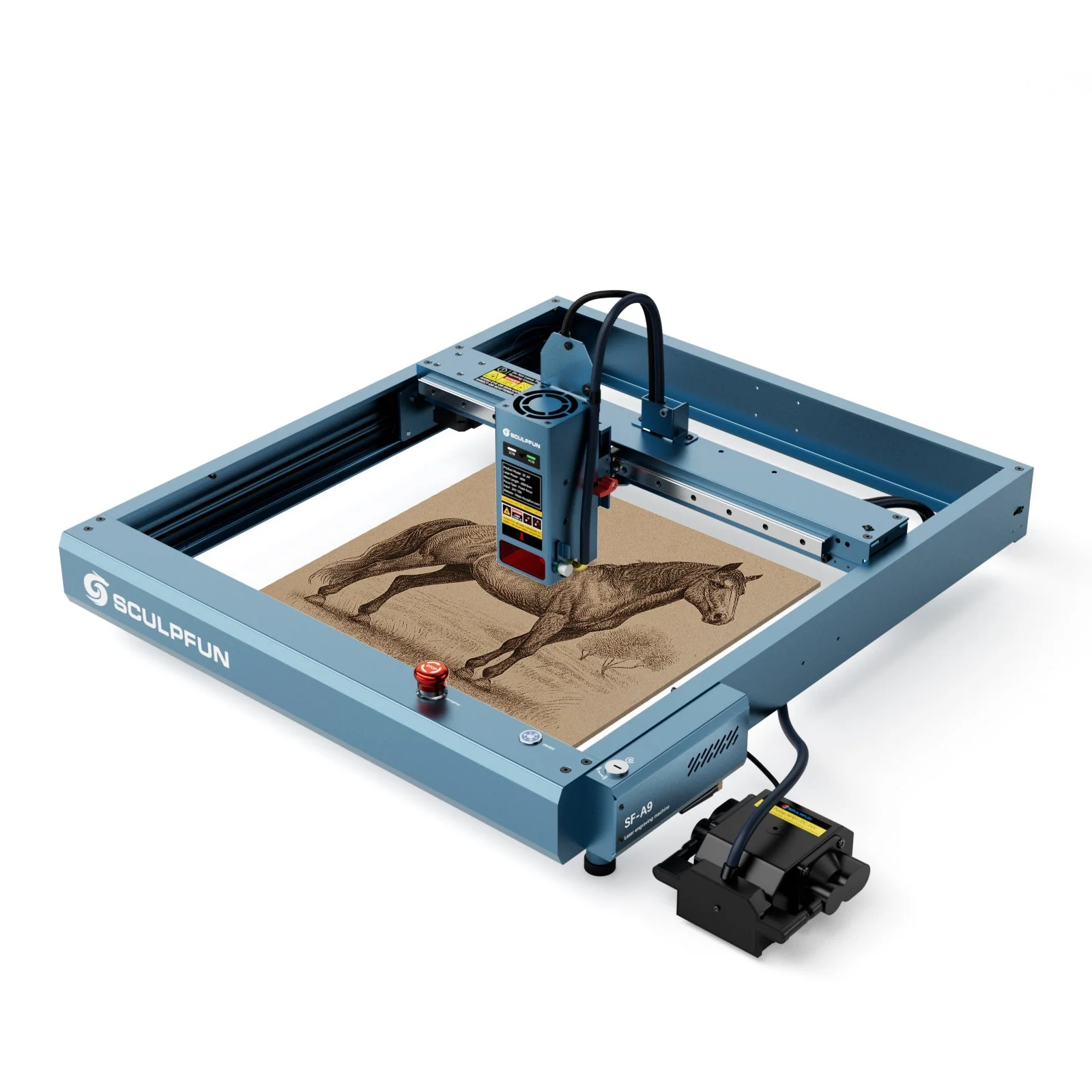 [Renovado] Máquina de Corte Láser SCULPFUN SF-A9 40W – Ideal para Pequeño Negocio - Image 5