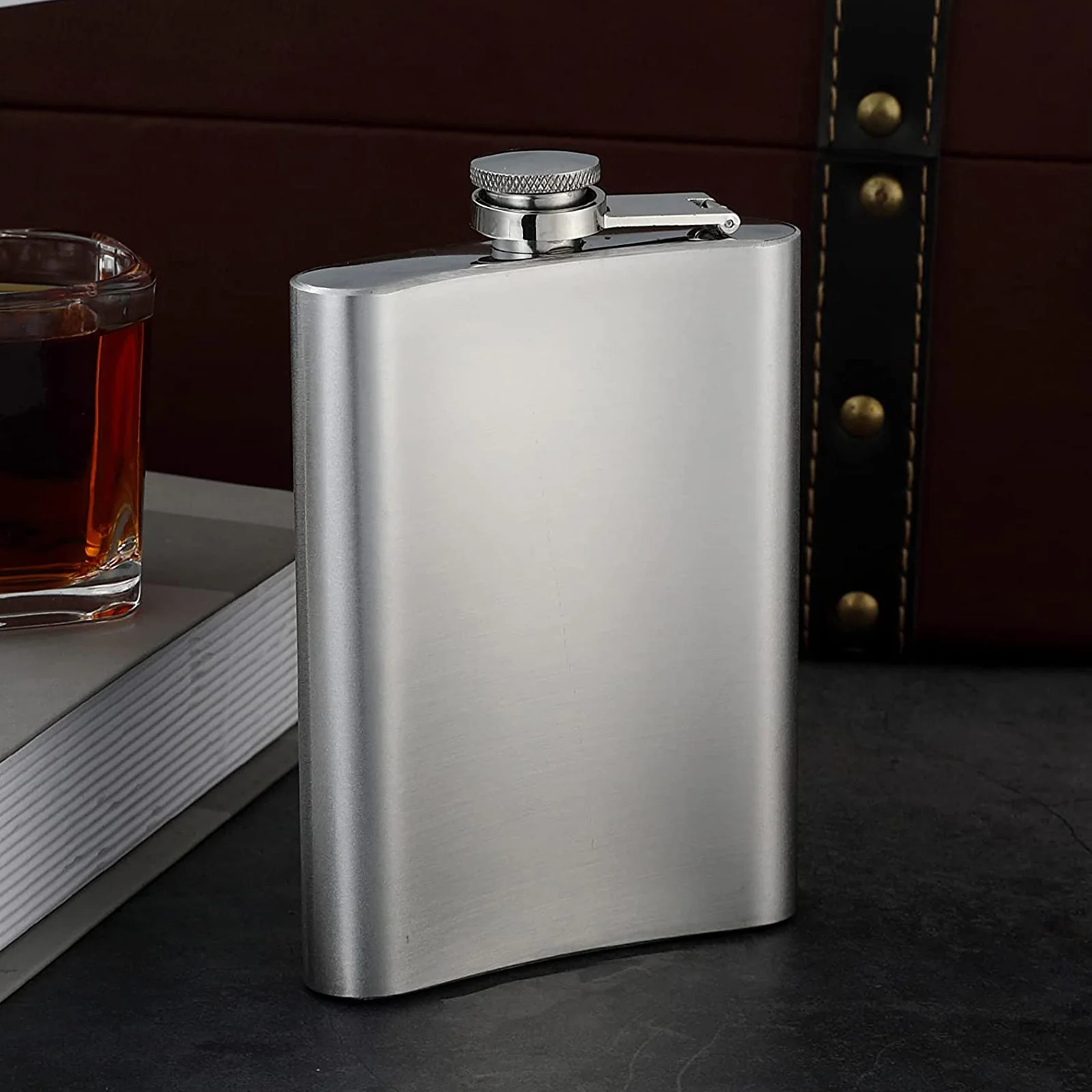 SCULPFUN 10 Piezas 8OZ Acero Inoxidable Hip Flask Éxito - Image 6