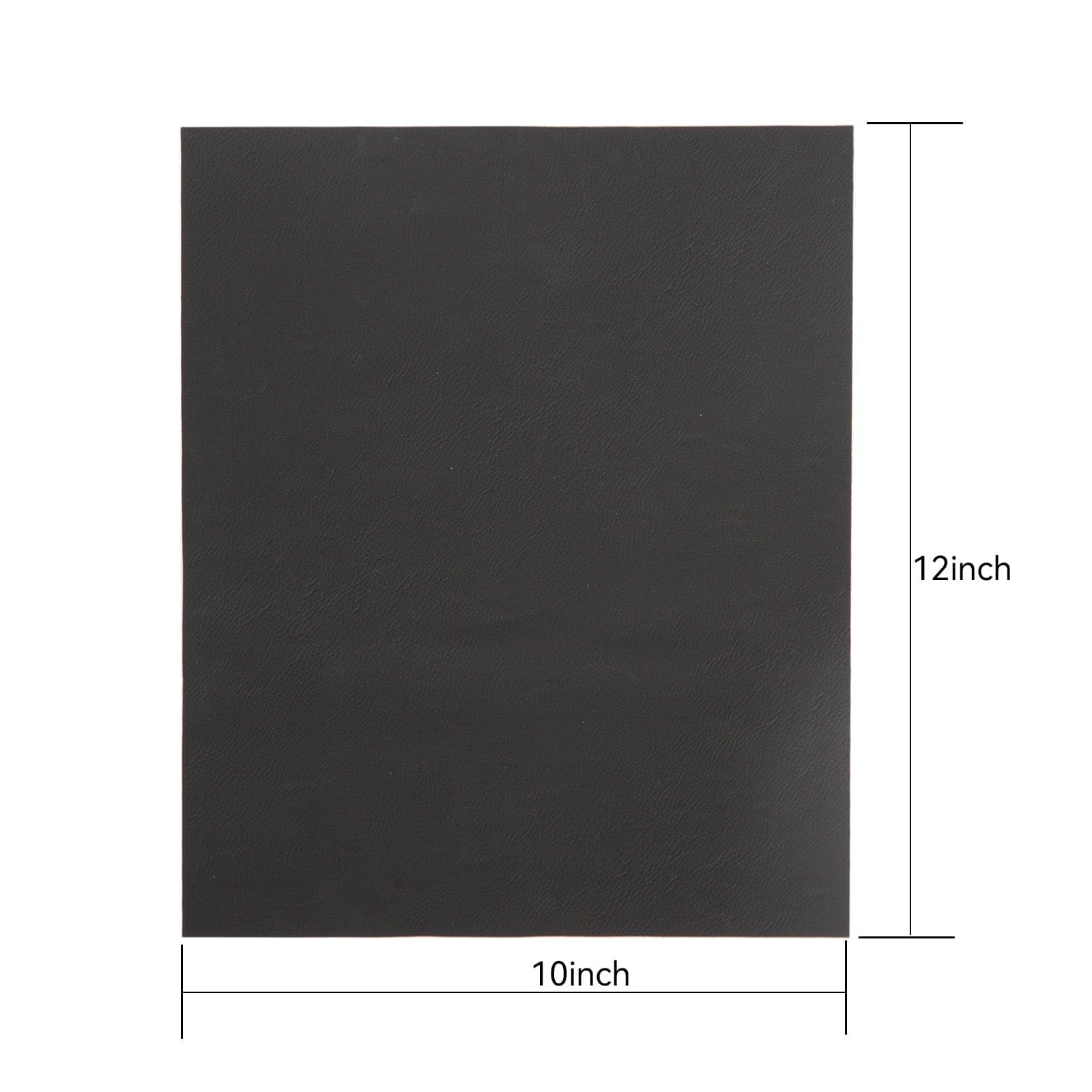SCULPFUN 4 Parches Reparadores de Cuero Negro 10x12" - Image 5