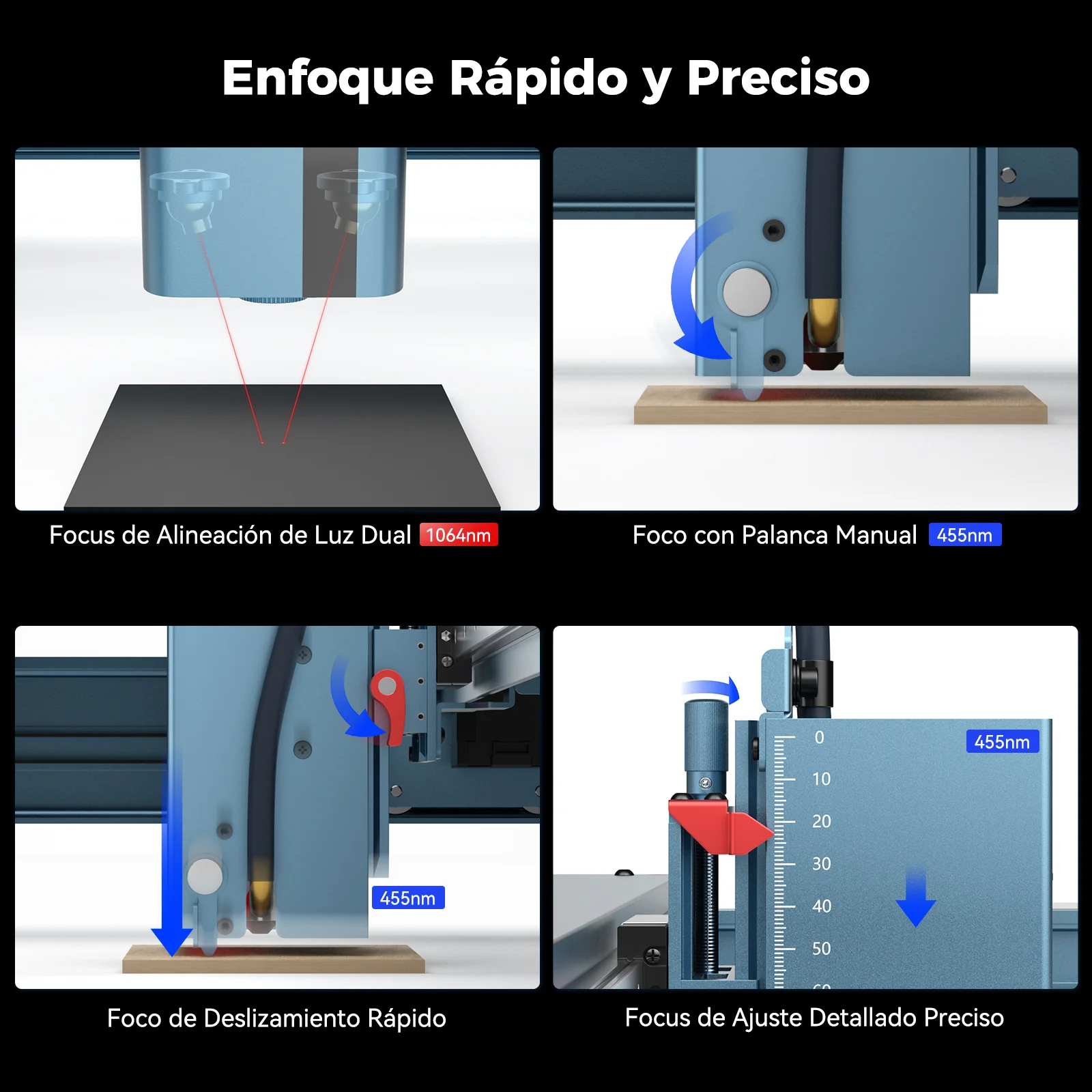 SCULPFUN A9 Ultra Máquina Láser 2-en-1 de 20W Fibra y 40W Diodo para Grabado de Metales y No Metales - Image 17