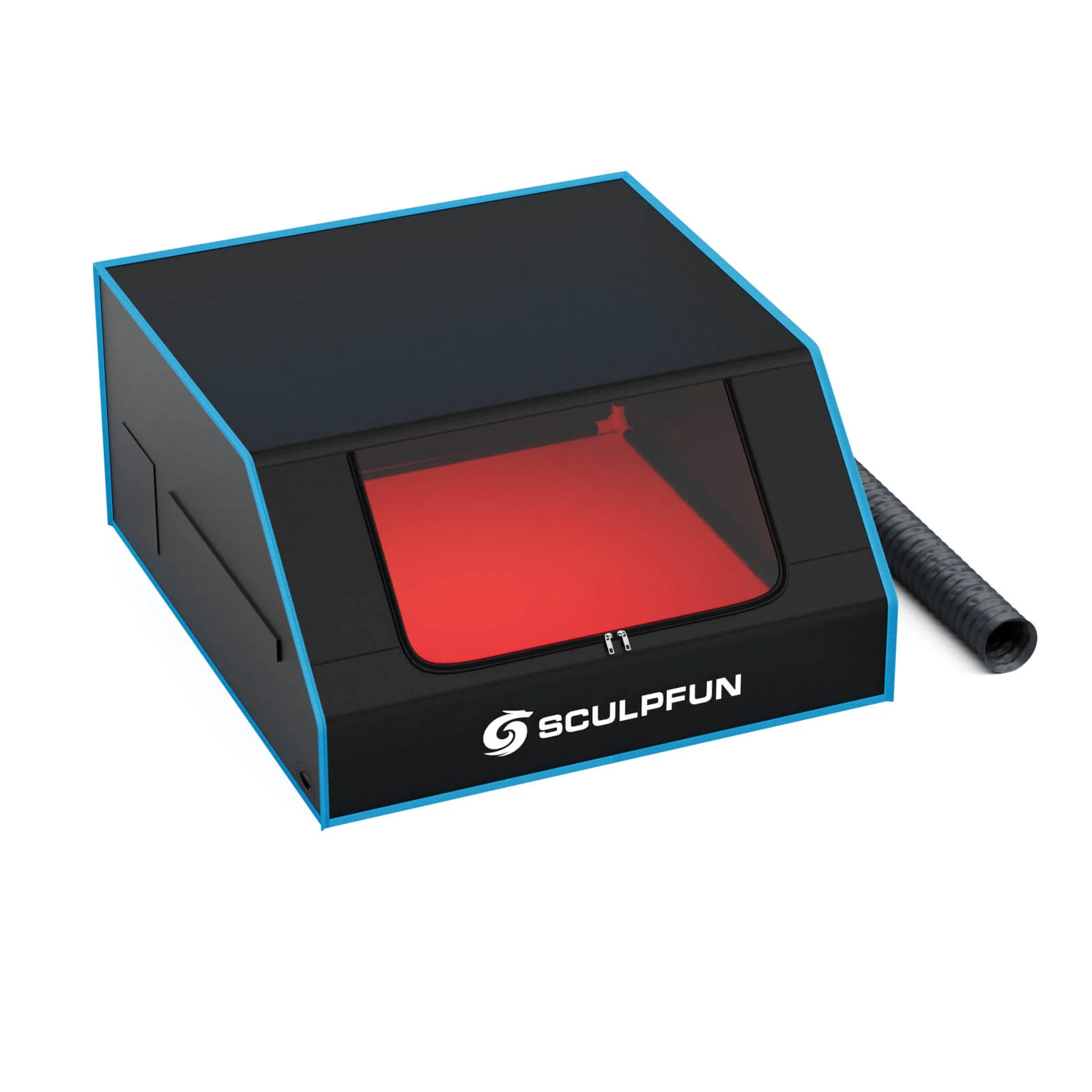 Carcasa SCULPFUN B1 para grabador láser, a prueba de humo e ignífuga, con ventilador - Image 4