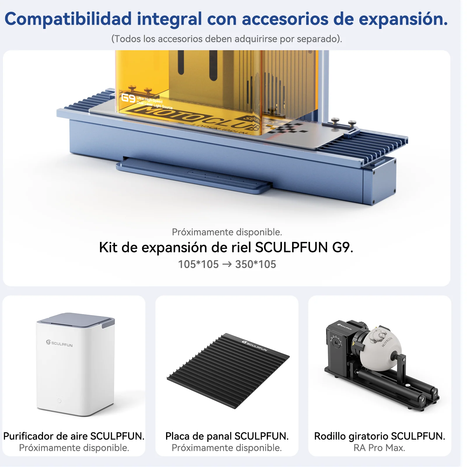 Grabador láser portátil SCULPFUN G9 con láser de diodo IR de 2W + láser de 10W - Image 12