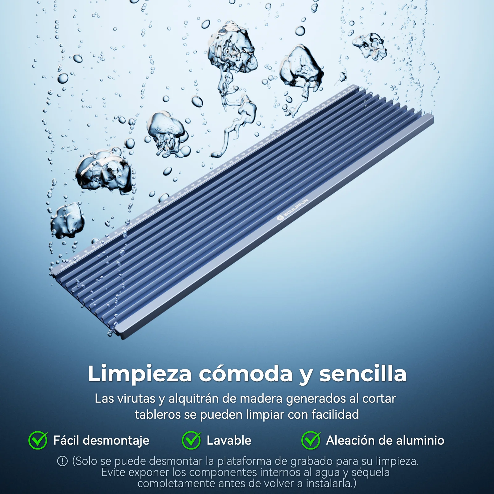 SCULPFUN G9 Kit de extensión de diapositivas solo para G9/V5 - Image 13