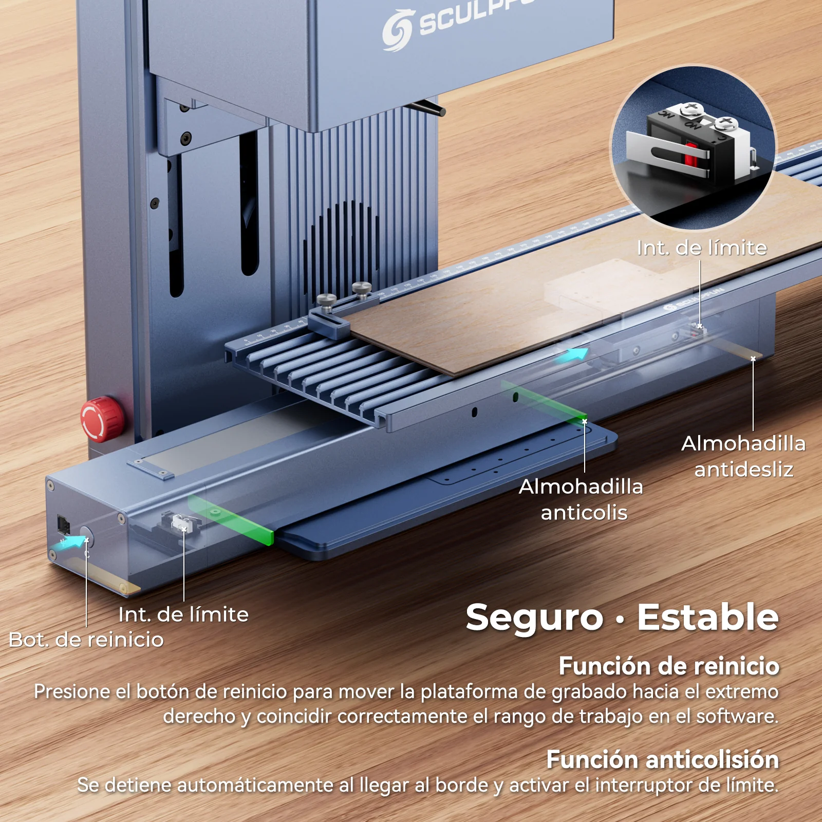 SCULPFUN G9 Kit de extensión de diapositivas solo para G9/V5 - Image 9