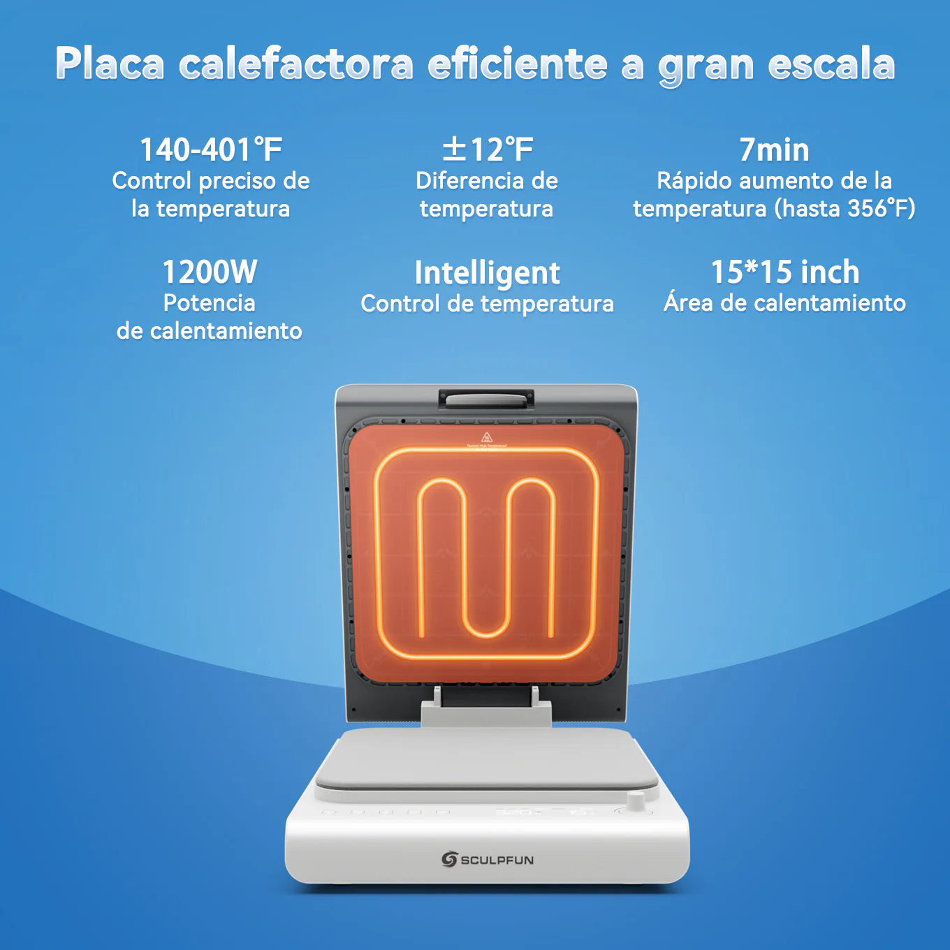 Máquina de Termotransferencia Automática SCULPFUN H1 - Prensa Térmica para Personalización - Image 7