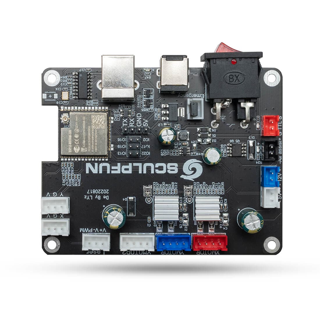 Placa Base Sculpfun - Solo 32 bits para Máquinas de Grabado Láser S6/S9/S10/S30/S30 Pro/S30 Pro Max - Image 10