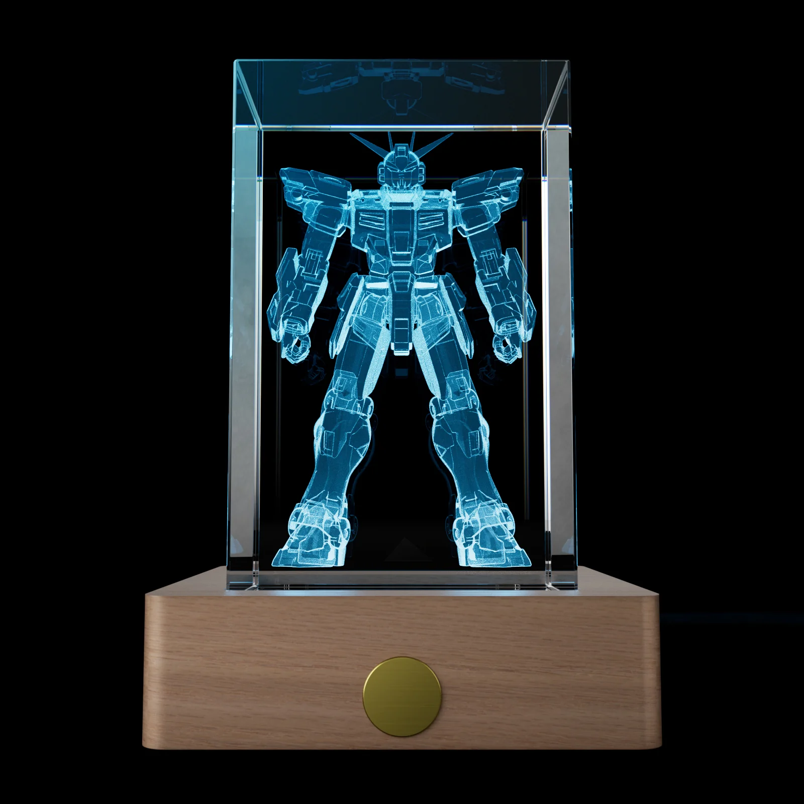 SCULPFUN MY3 K9 Cubo de Cristal en Blanco para Grabado Láser V5 - Kit de 4 Unidades con Base LED - Image 3
