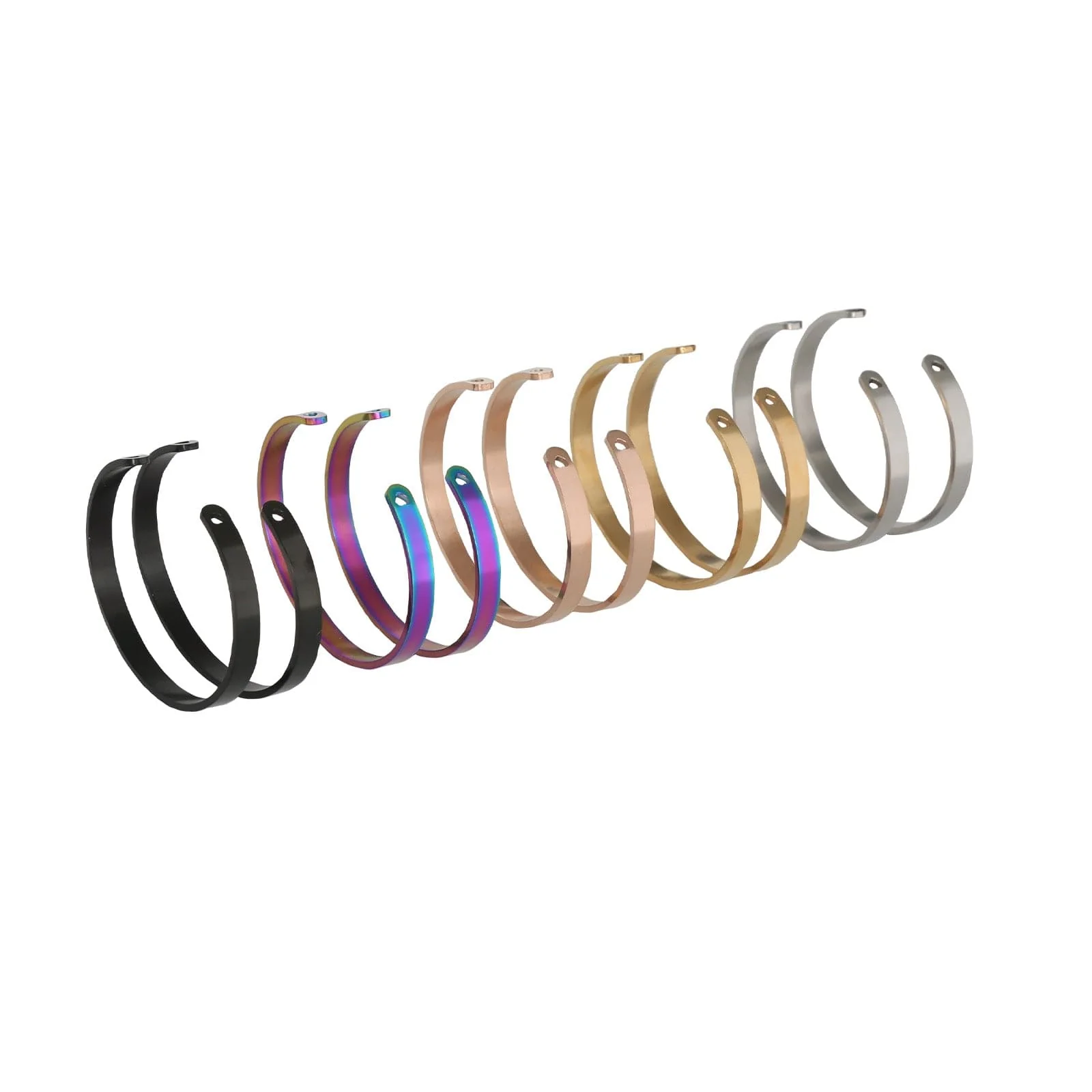 SCULPFUN Pulsera de Acero Inoxidable de 10 Piezas de 6mm de Ancho - Image 5