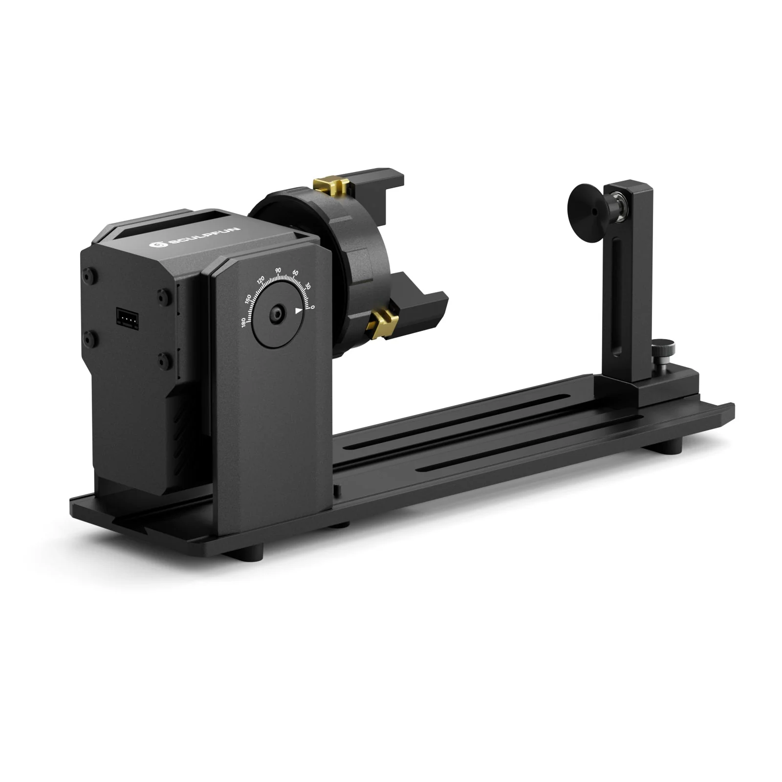 SCULPFUN RA Pro Mandril Rotativo 180° con 3 Juegos de Mordazas y Soporte de Extensión para Objetos Regulares e Irregulares - Image 8
