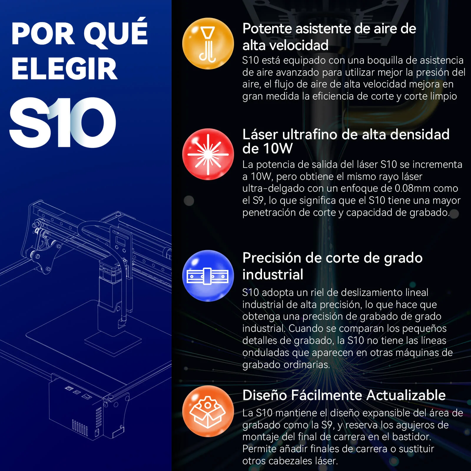 [Liquidación] SCULPFUN S10 Máquina de grabado láser de 10W - Image 10