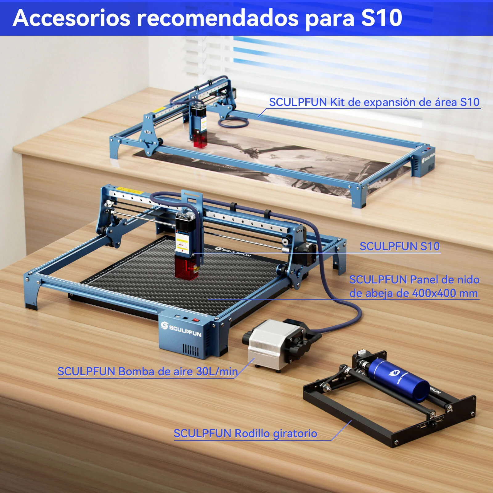 [Liquidación] SCULPFUN S10 Máquina de grabado láser de 10W - Image 12