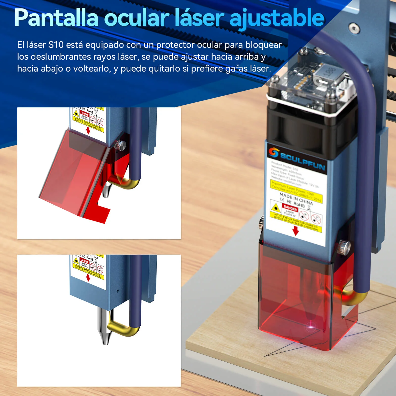 [Liquidación] SCULPFUN S10 Máquina de grabado láser de 10W - Image 13