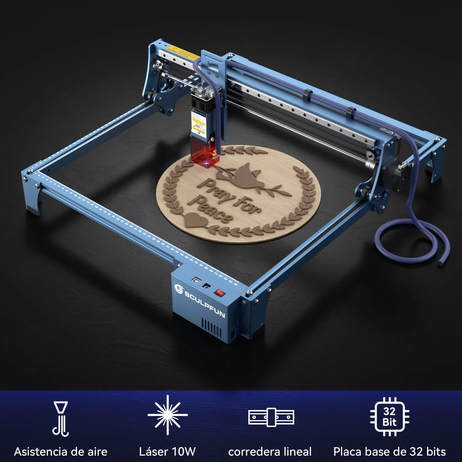 [Liquidación] SCULPFUN S10 Máquina de grabado láser de 10W - Image 14