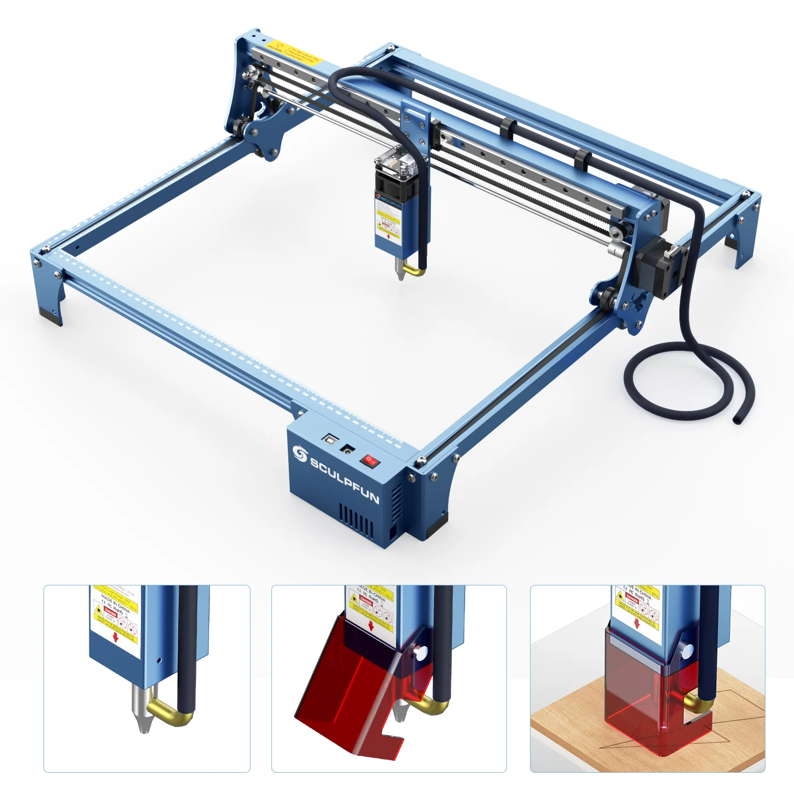 [Liquidación] SCULPFUN S10 Máquina de grabado láser de 10W - Image 3