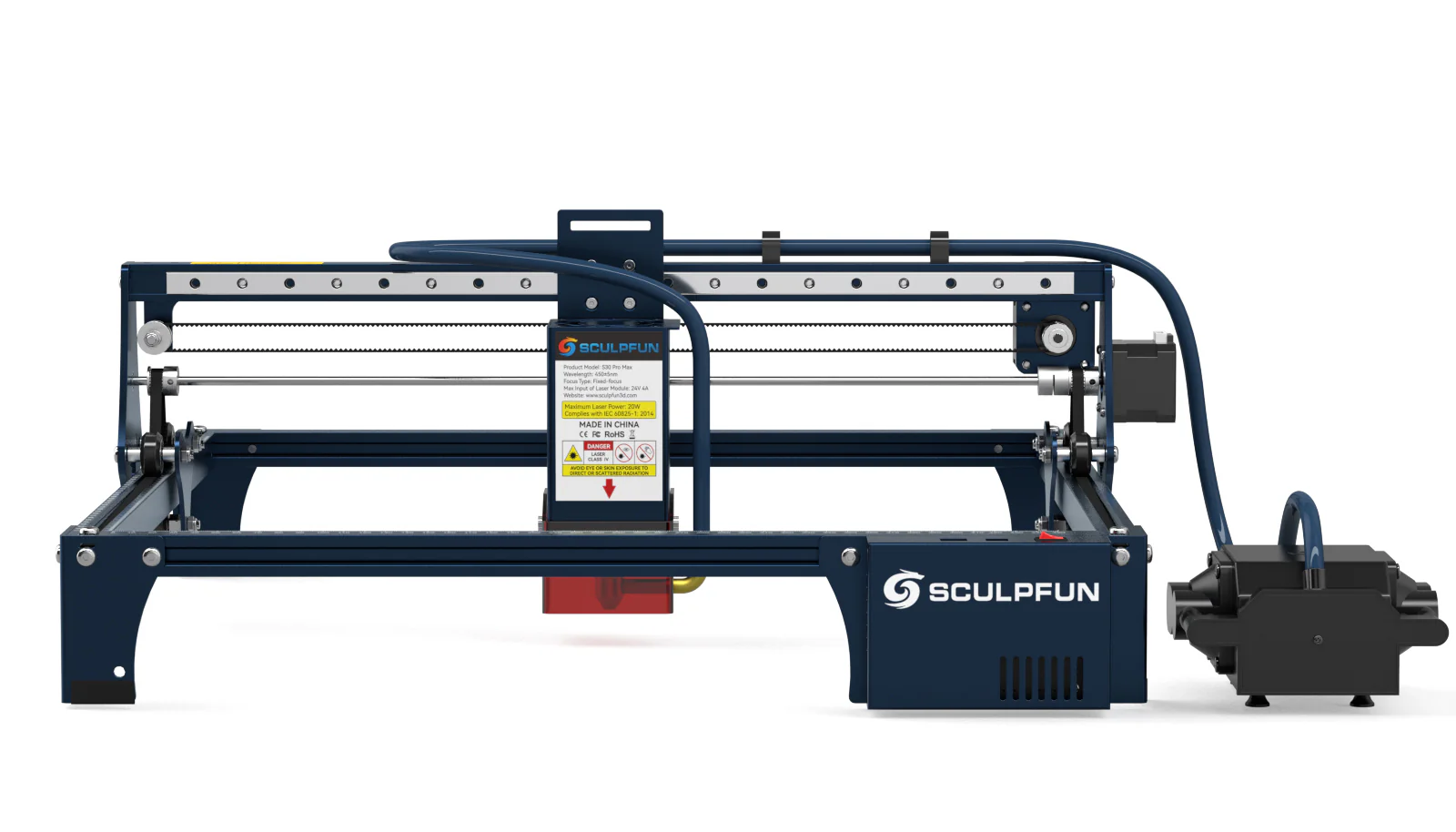 SCULPFUN S30 Máquina de grabado láser con asistencia por aire automática - Image 3
