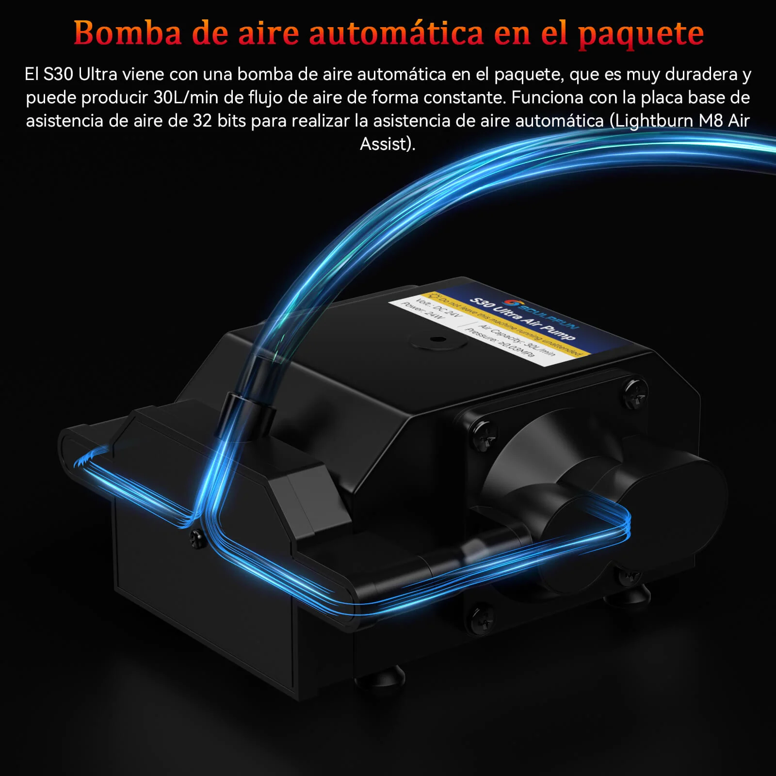 SCULPFUN S30 Ultra Máquina de grabado láser - Image 11