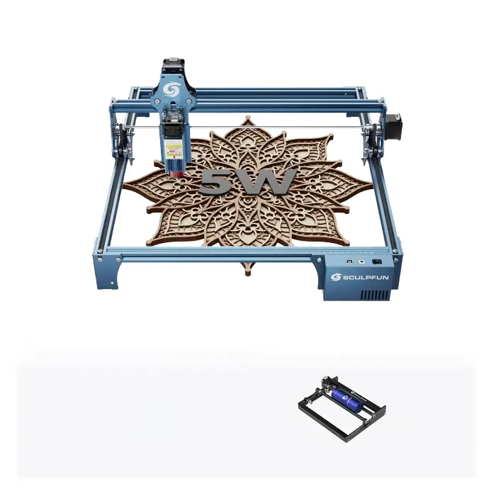 SCULPFUN S9 5.5W Máquina de Grabado Láser - Image 12