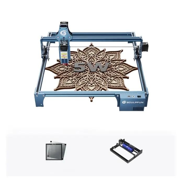 SCULPFUN S9 5.5W Máquina de Grabado Láser - Image 14
