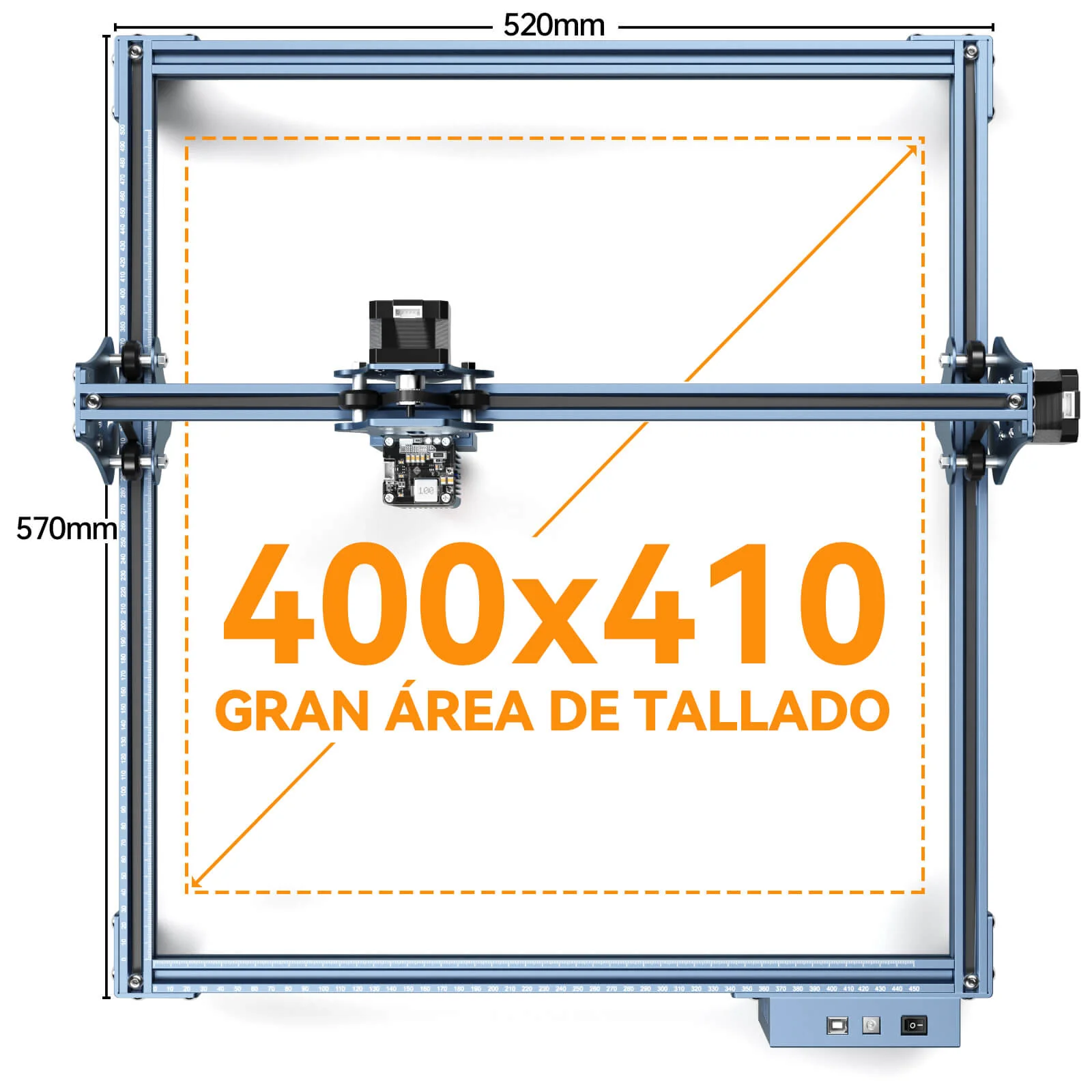 SCULPFUN S9 5.5W Máquina de Grabado Láser - Image 5