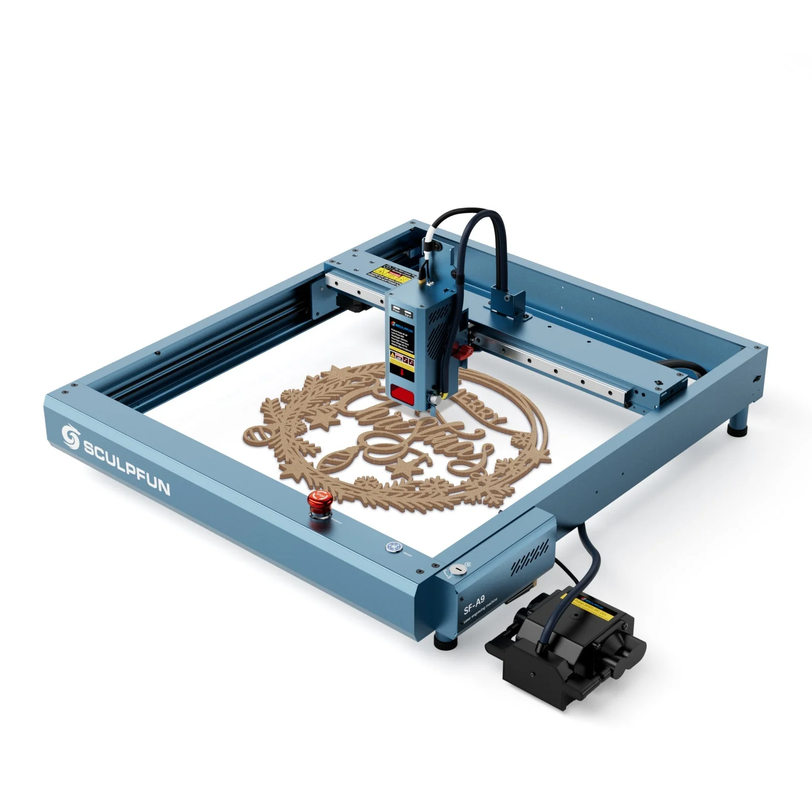 SCULPFUN SF-A9 20W Grabador y cortadora láser + clave de licencia LightBurn Core - Image 5