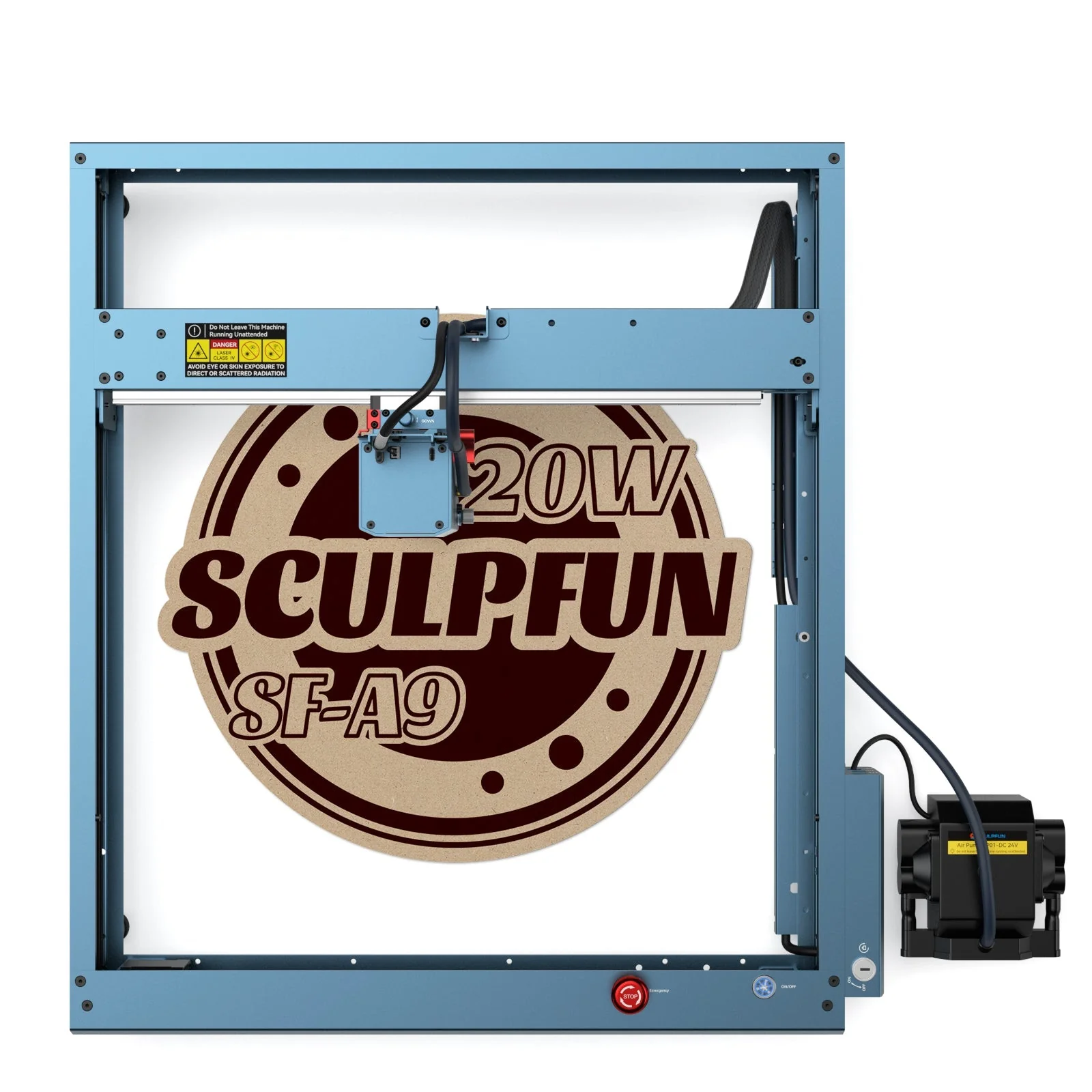 SCULPFUN SF-A9 20W Grabador y cortadora láser - Image 7