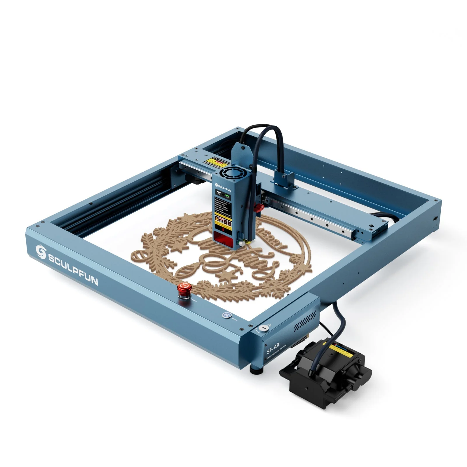 SCULPFUN SF-A9 40W Grabador y cortadora láser + clave de licencia LightBurn Core - Image 6