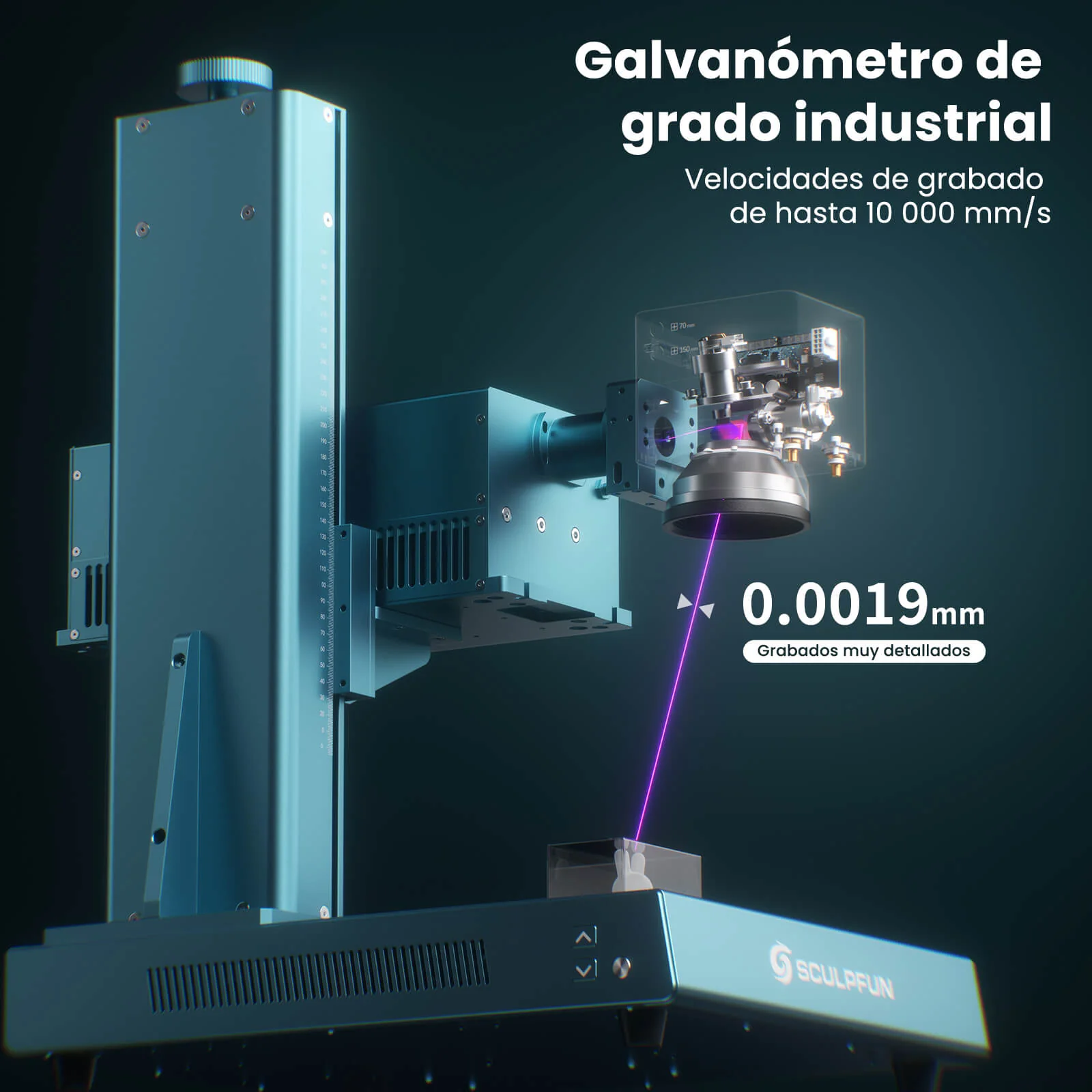 SCULPFUN V5 Máquina de Marcado Láser UV - Image 14